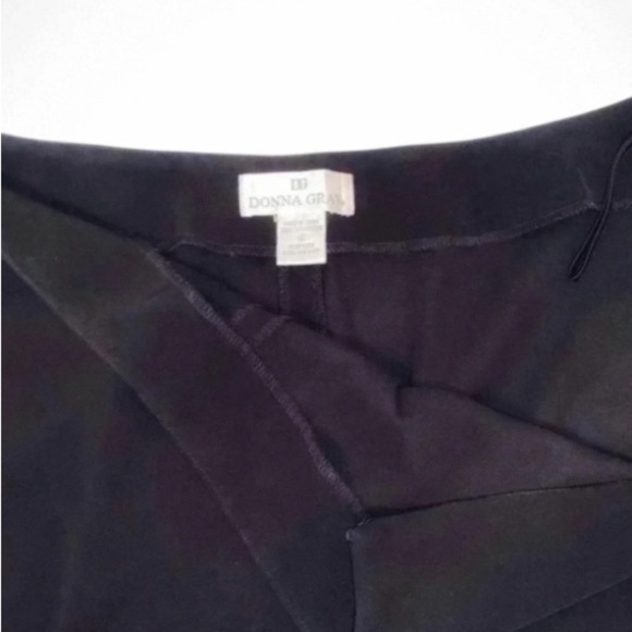 DG Donna Gray Black Slacks SIZE 12 - Picture 3 of 5